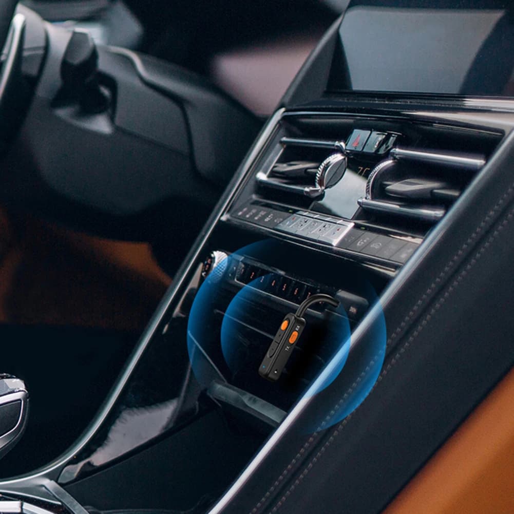 2 In 1 Wireless Audio Adapter Bluetooth-Compatible 5.4 Audio Receiver Stereo Music Adapter for TV Car Speakers Headphone