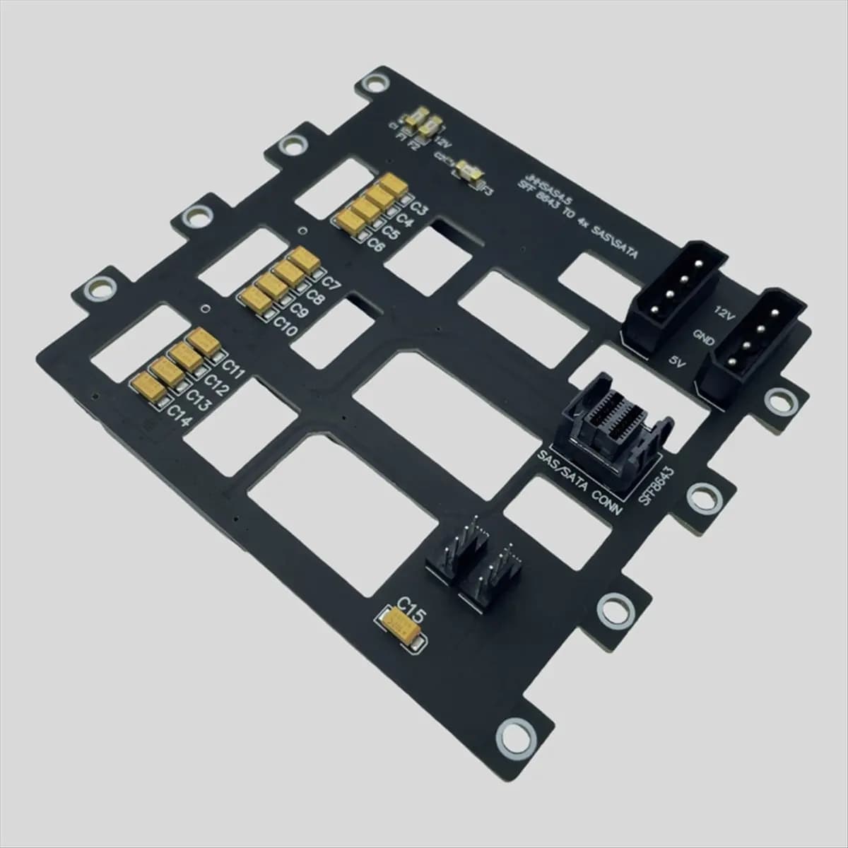 【A60I】 SAS/SATA Hard Disk Backplane for Nas Storage Server