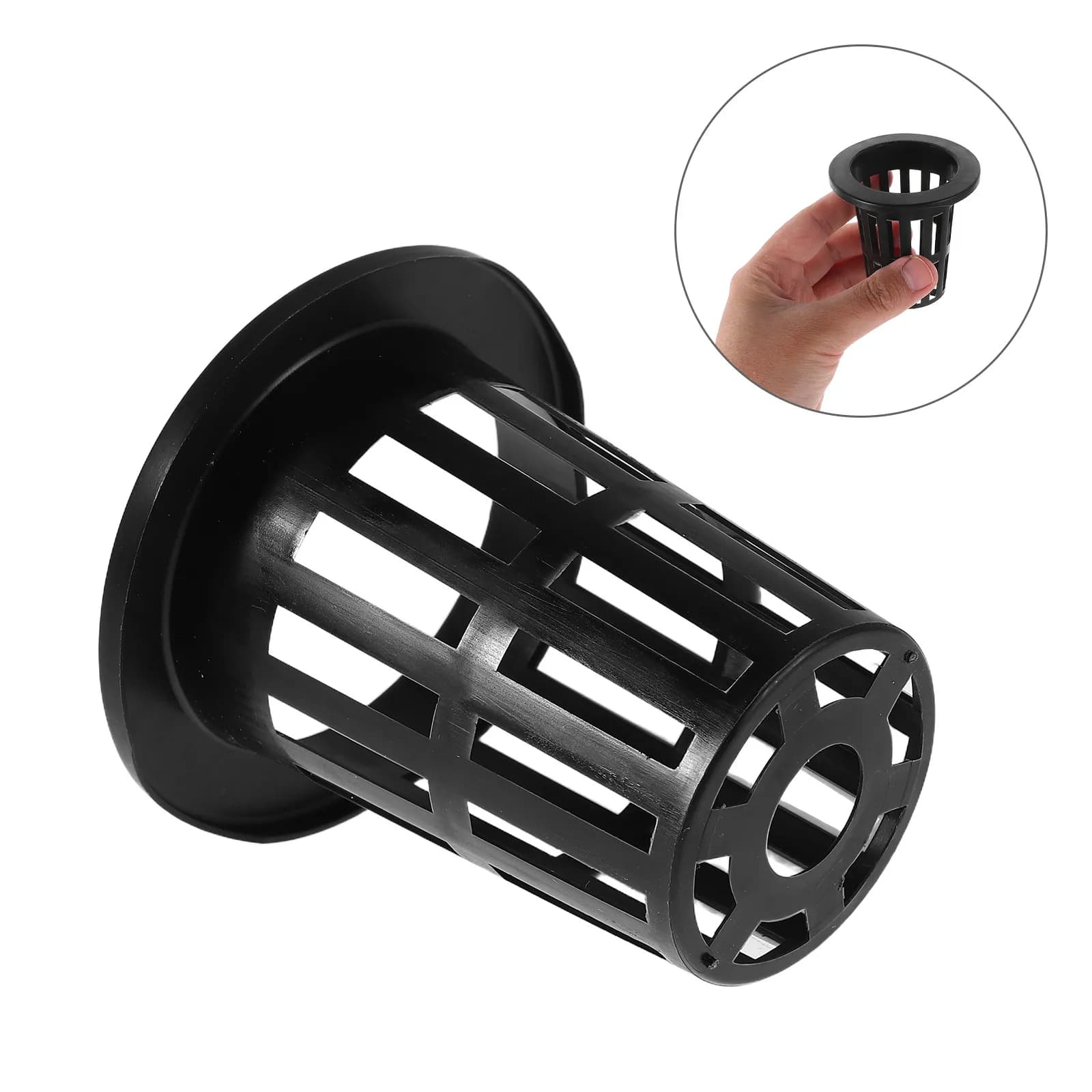 12Pcs Plastic Hydroponic Mesh Cups Planting Baskets Balcony Indoor Garden Vegetable Grow Basket Net Pot Replacement