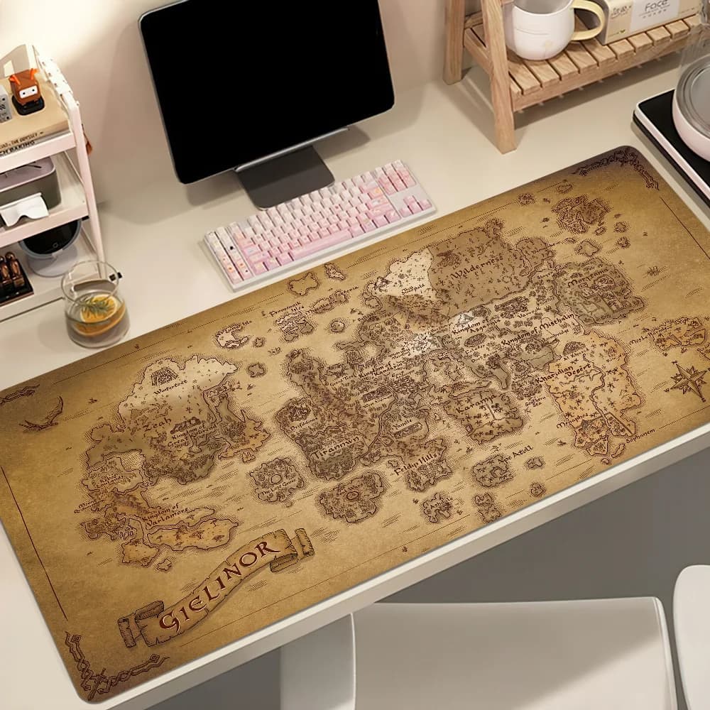 Old School Game R-RuneScape Mouse Pad Non-slip Thickened MousePad Student Gaming Cushion Large Writing Lockedge Office