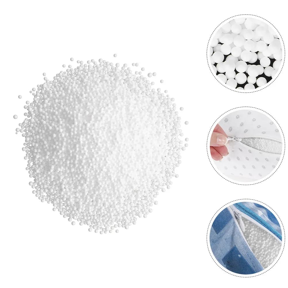 Foam Pearl Filling for Sofa, 1 Pouf Bag, Cushions, Sofa, Soft and Home Relaxing Pad