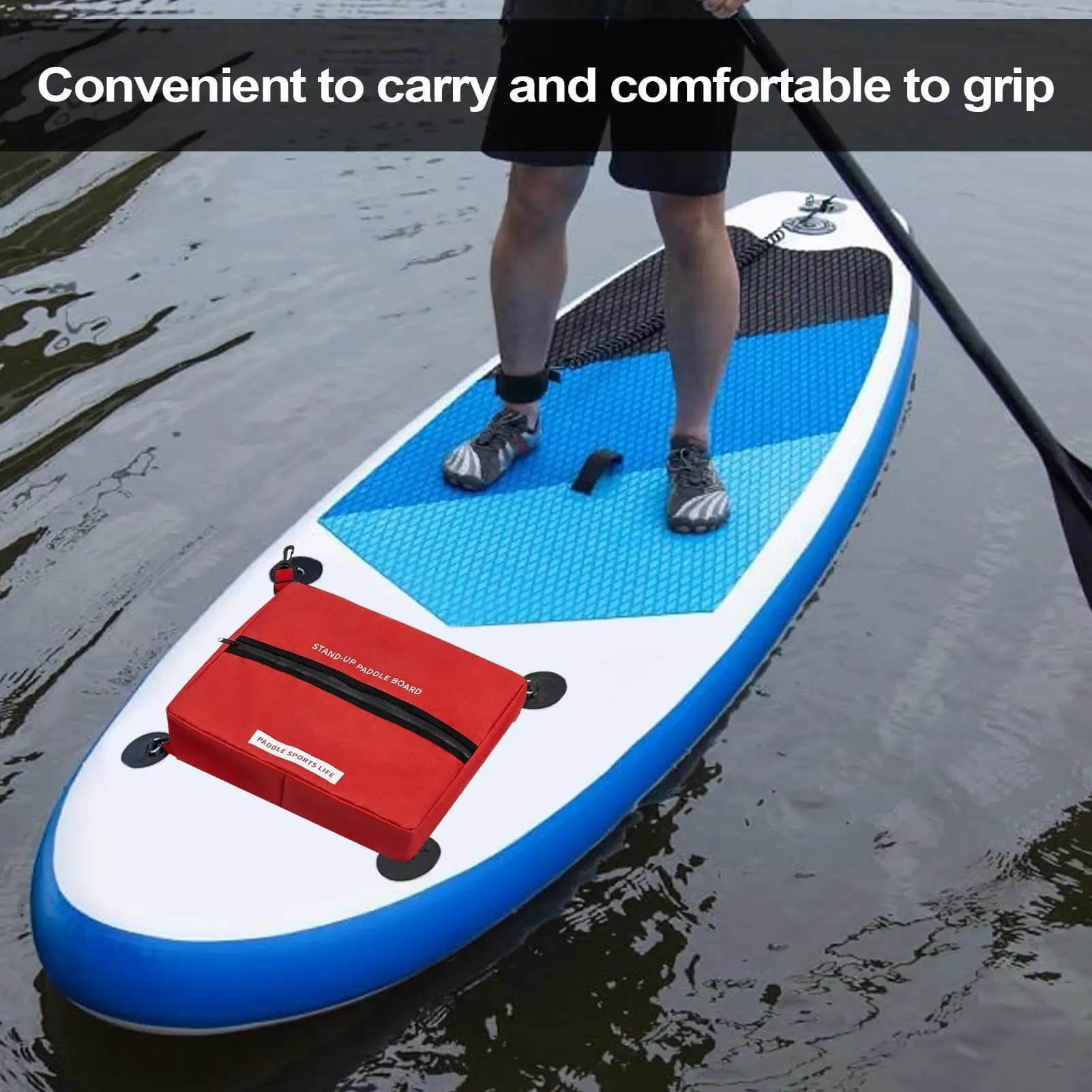Borsa per paddle board Borse termiche per tavola SUP Borsa per ponte regolabile portatile per pesca Kayak Sport acquatici Sport all'aria aperta