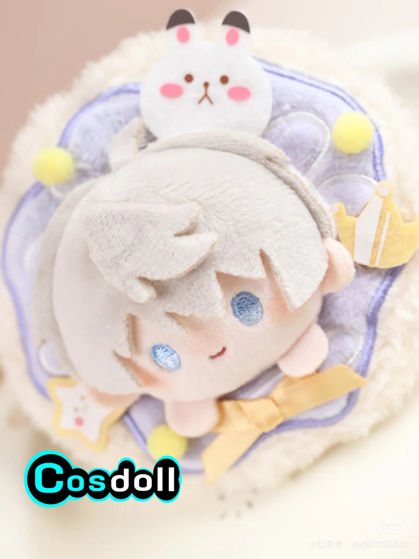 Disponibile - Peluche da 10 cm di Donuts Love and Deepspace, Rafayel, Sylus, Caleb, con vestiti, portachiavi, ornamento per borsa, giocattolo anime e da gioco K