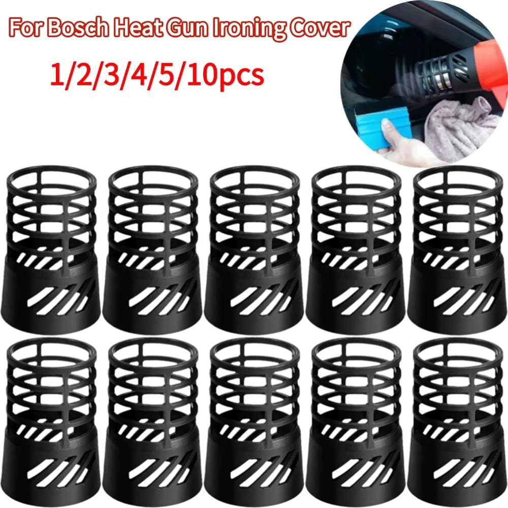 For Bosch Heat Gun Heat Gun Ironing Cover Heat Cover High Temperature Coating Protective Cover Tool 1/2/3/4/5/10pcs