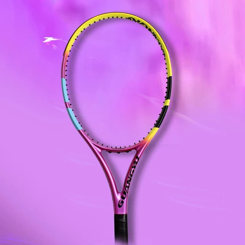 Professional Coal Tennis Racks, Adult Durable Rackets, Ultra-light, for Training, Portable Sports Equipment