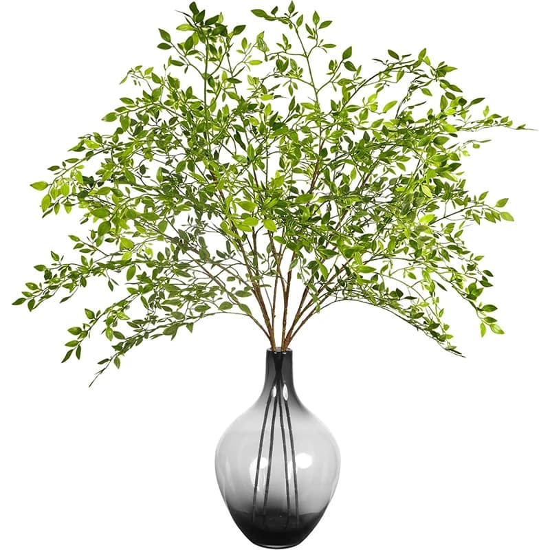 Artificial Green Plant 110CM Fake Eucalyptus Leaf Flowers Bouquet Wedding Decoration for Home Room Decor Arrangement Accessories