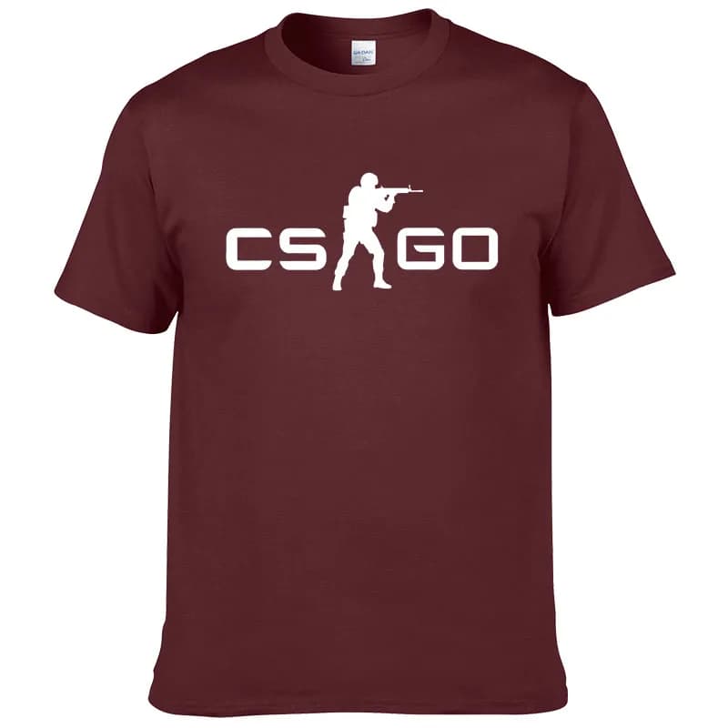 2023 estate nuovi uomini di marca Tee CS GO T Shirt Counter Strike Global offective CSGO TShirt giochi Casual Team Funny T-Shirt