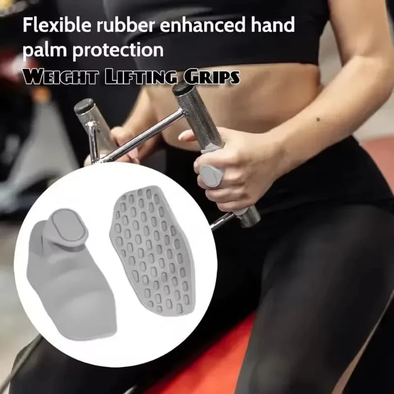 Grip Strength Device Gym Gloves Grip Strengthener Silicone Palm Grips Crosstraining Palm Grip Hand Protection for Gymnastics