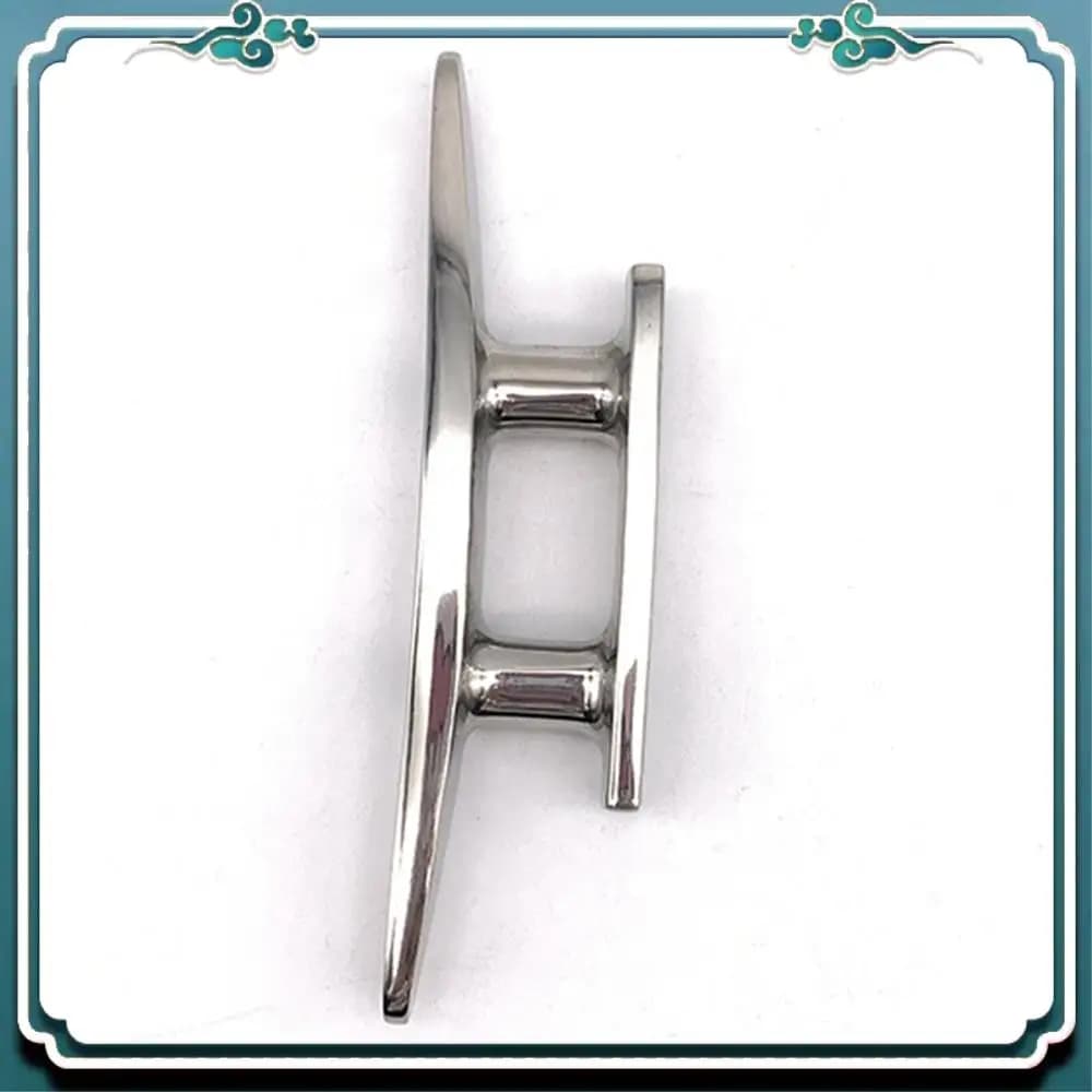 Affidabile acciaio inossidabile 316 lucido combinato tacchetta di ormeggio hardware a 2 fori tacchette per barche per barche marine ponte corda legare yacht