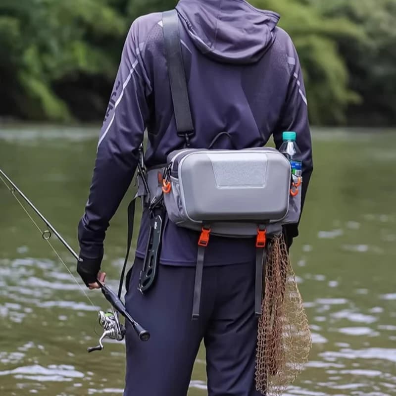 New Bag for Esches Multifunctional Waterproof Waist Fishing Equipment Fishing bag Fishing bag Fishing bag Shoulder bag