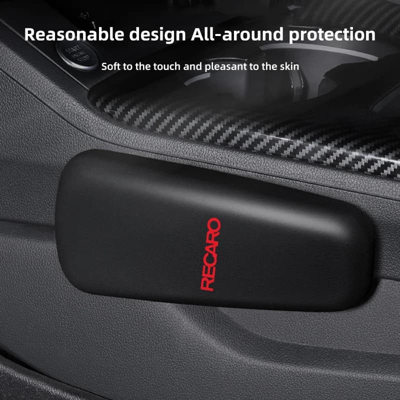 Tappetino protettivo laterale per porta console centrale per poggiagino per auto per accessori Recaro interni da corsa