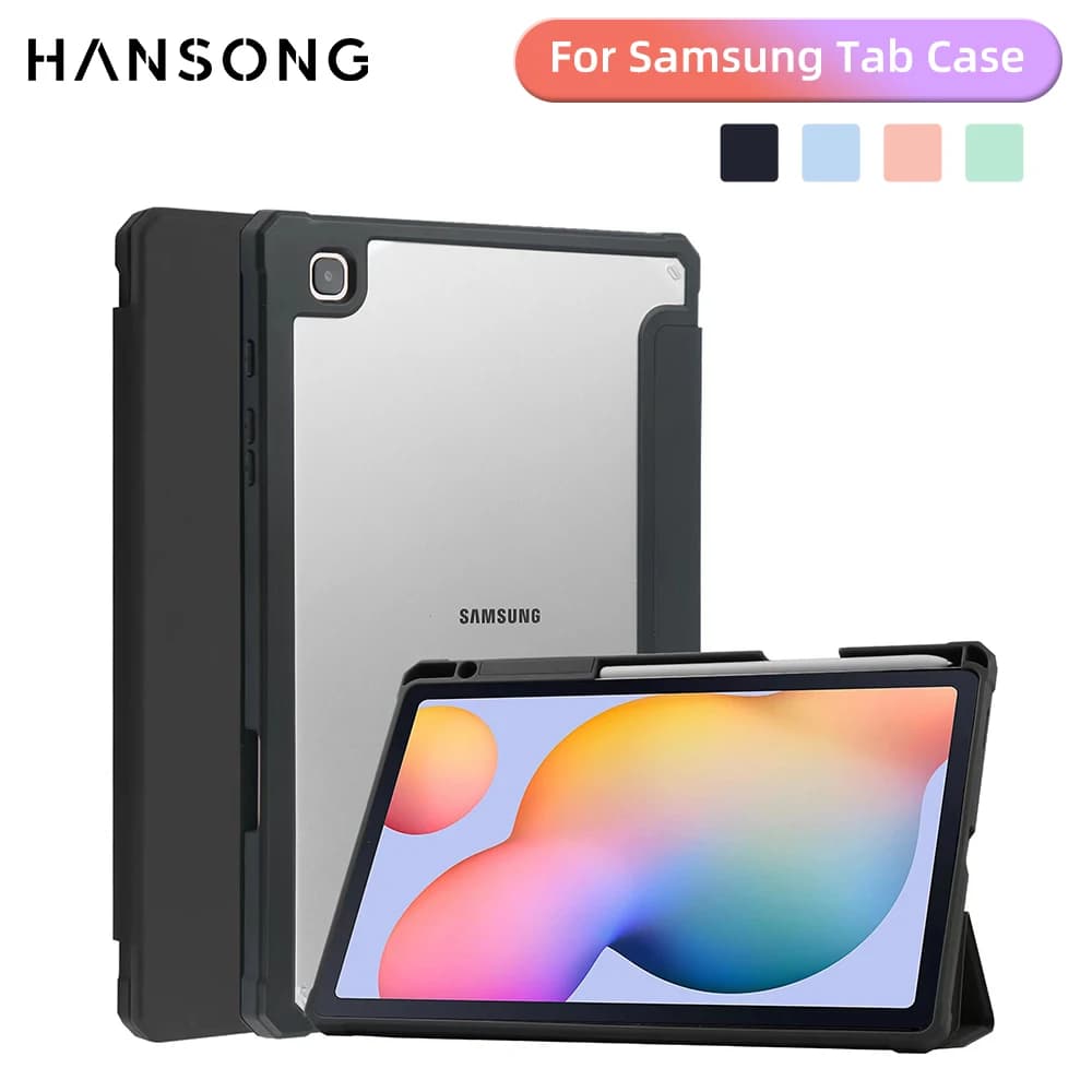 For Samsung Tab S6 Lite Case For Samsung Tab SM-P610 P613 P615 P619 10.4 in With Auto Wake up / Sleep Pencil Holder Tablet Cover