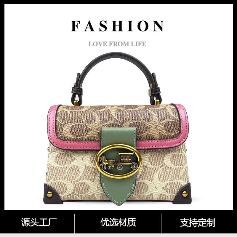 Nuova Borsa Box di Alta Moda per Donne, Design di Nicchia, Stile Lussuoso, Borsa Trendy a Tracolla Singola per Uso Quotidiano