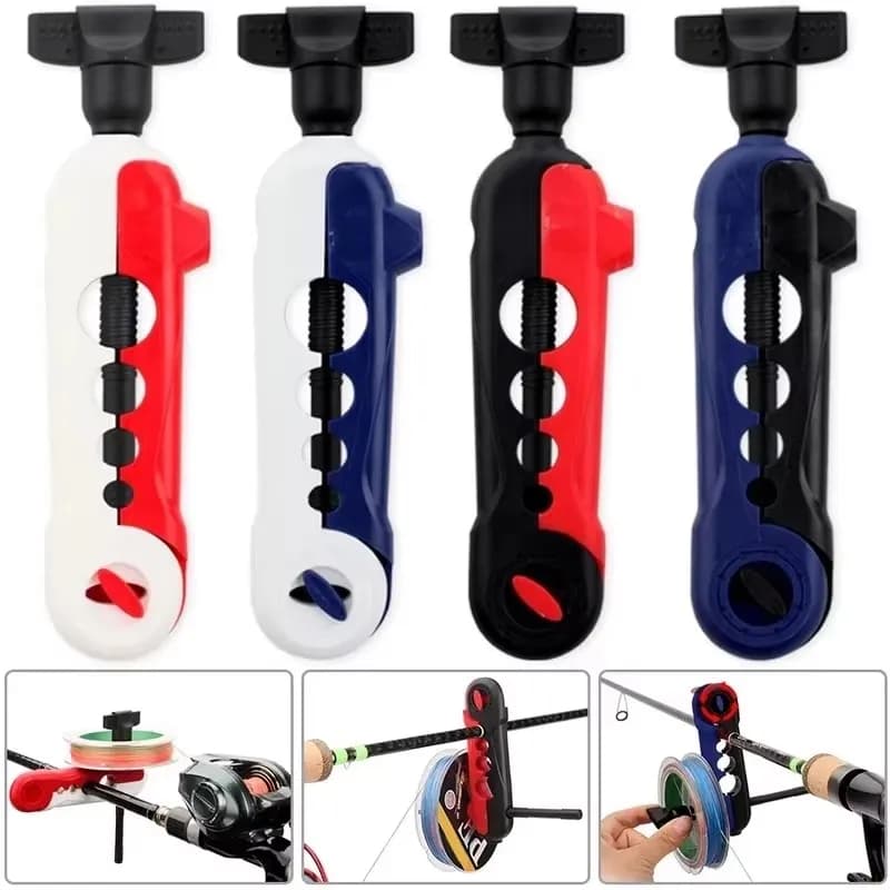 1/2Pcs Multifunctional Fishing Line Spooler Portable Sea Rod Reel Winder Quick Spooling Fishing Accessory Tool