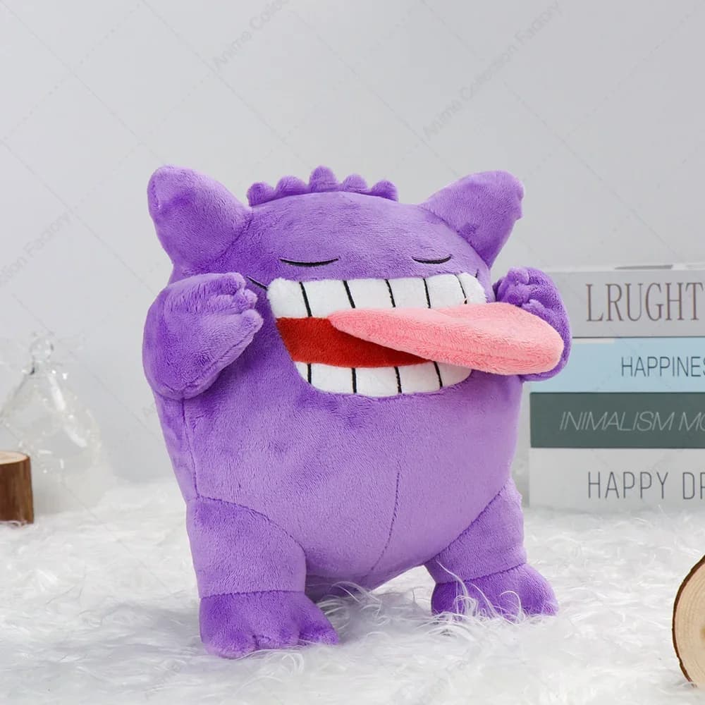 Nuovo Pokemon Dormire Gengar Giocattoli di Peluche Anime Pocket Monster Mega Gengar Peluche Bambole Regali di Compleanno Per Bambini