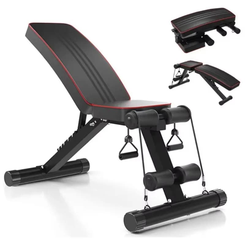 Handlebar bench for home use Adjustable dumbbell bench for sit up Adjustable fitness bench 2025 New