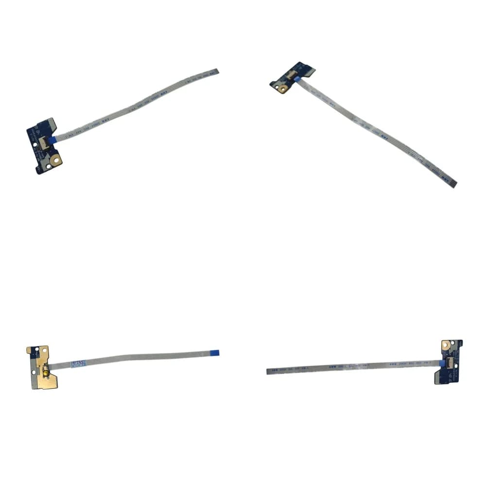 Scheda Tastierino di Ricambio per Pulsante Accensione/Spegnimento Compatibile con Scheda Madre Laptop HP 450 455 470 G4 DA0X83PB6D0 905754-001