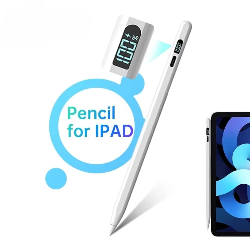 Penna Stilo per Apple Pencil per iPad A16 2025 Pro 12.9 Air 13 11 M3 M4, 10a Generazione 10.9 Air 4 5 Mini 6 7 8a 10.2, Penne Touch