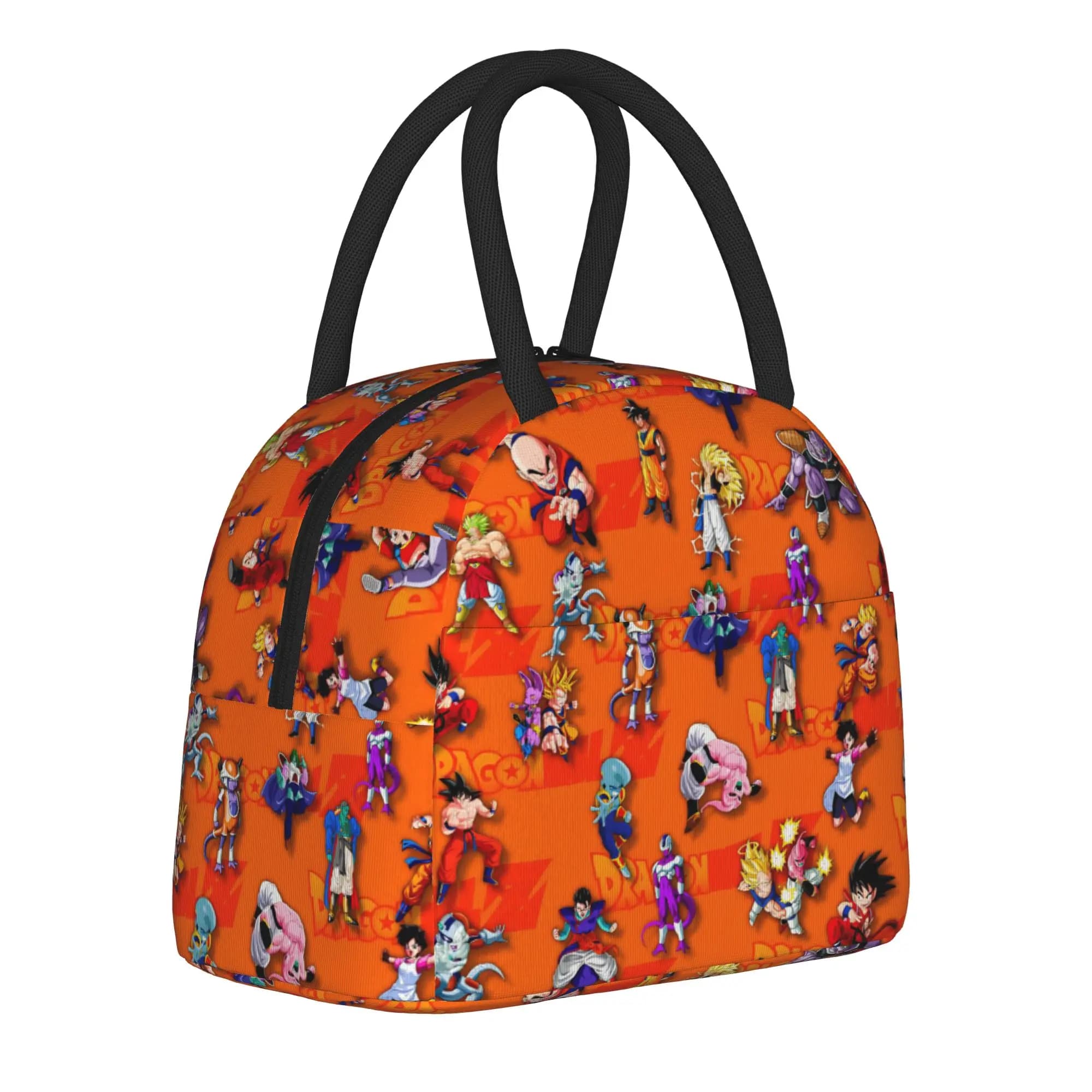 Borse Termiche per Pranzo DBZ, Contenitore per Pasti Riutilizzabile, Borsa Termica Impermeabile, Borsa per Alimenti da Lavoro e Picnic