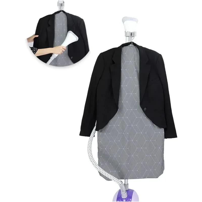 Ferro da stiro sospeso per vestiti in piedi per accessorio per cottura a vapore portatile Tappetino da stiro per appartamento da viaggio Sala da cucire Dormitorio Casa