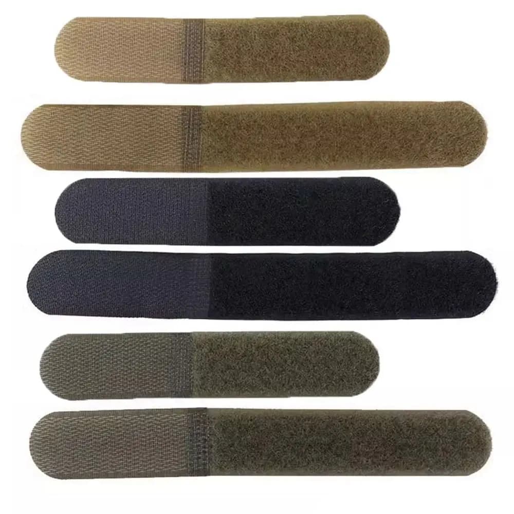5 Pezzi Fascette in Nylon da 120/160mm con Chiusura a Strappo, Fermacavi Riutilizzabili per Fissaggio Cavi, Accessori per Attrezzi da Esterno