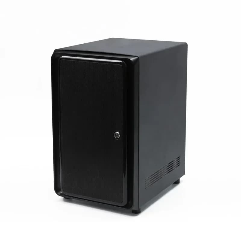 Per chassis NAS a 8 alloggiamenti, telaio di archiviazione di rete domestica mini torre ITX sostituibile a caldo NAS a 8 alloggiamenti