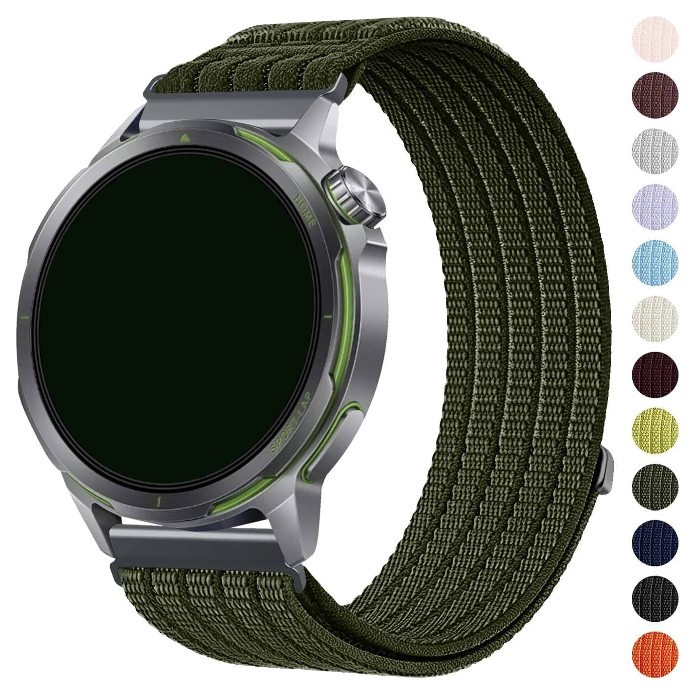 Nylon Strap For Amazfit Bip Max 6 5/Cheetah 2 Ultra/Active 3 2 Max 20mm 22mm Band Bracelet For Amazfit Balance 2/T-Rex3 Pro 48mm