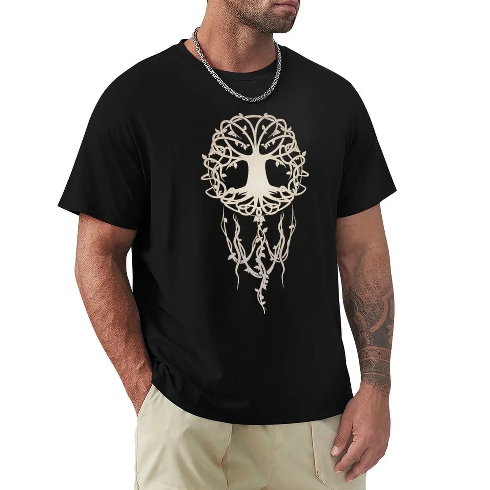 Dreamcatcher Dystopia Logo T-Shirt Minimalist Graphic Tee Shirt