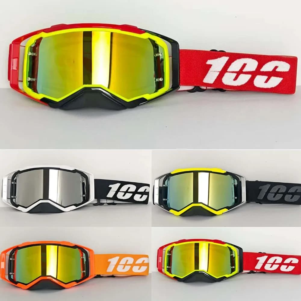 Protection Ski Goggles Windproof Anti-Glare Wide Panoramic View for Alpine Downhill Skiing Snowboarding Winter Mountain Sports