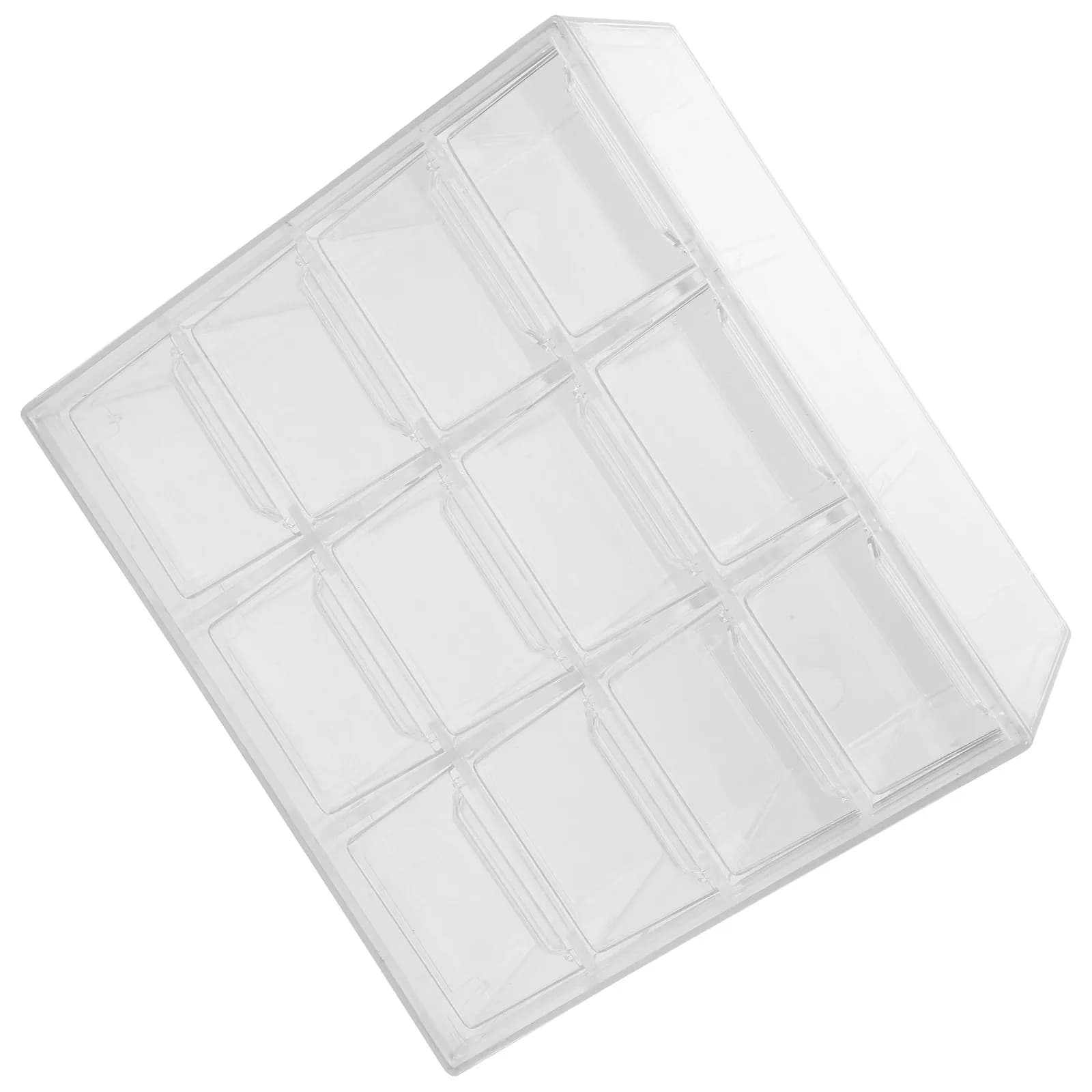 Multi-Grid Dustproof Storage Box Removable Drawer Holder for Cosmetics Jewelry Desktop Organizer Versatile Storage Drawer Case