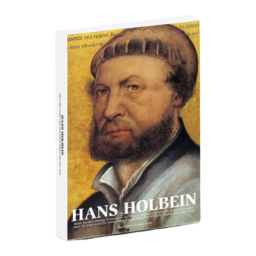 Set di 30 Cartoline Illustrate di Dipinti ad Olio di Hans Holbein - Serie d'Arte Tedesca, Carte della Collezione di Dipinti Classici per Amanti dell'Arte