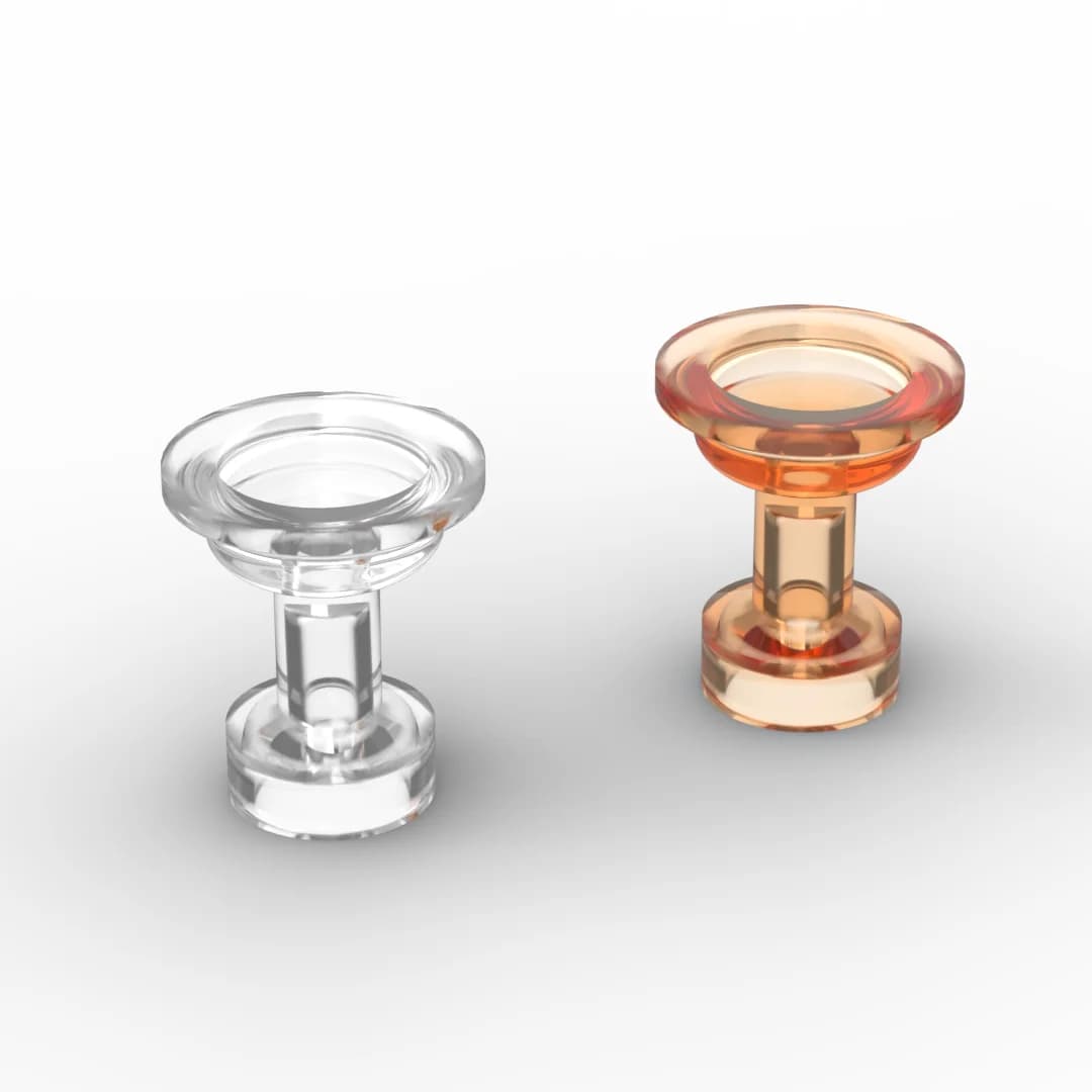 Small particle building block MOC 68504 sundae wine cup candle holder approx. 1 cm mannequin decorative spare parts
