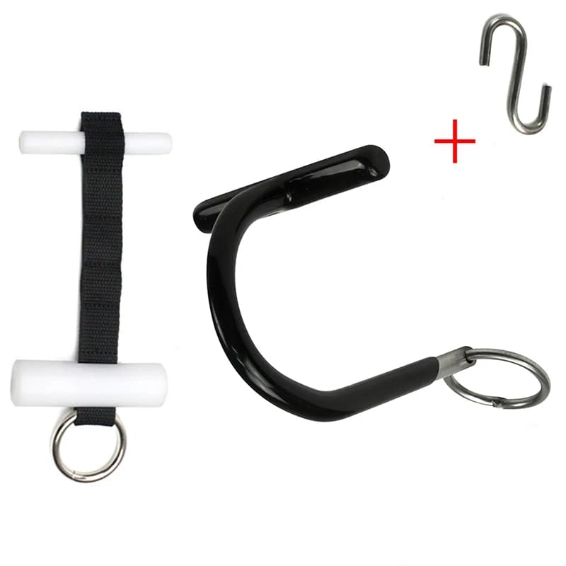 1/2 pieces hook for push rod hook S tool support for T lever repair dents without paint ring iron chain auto for manual tools repair car