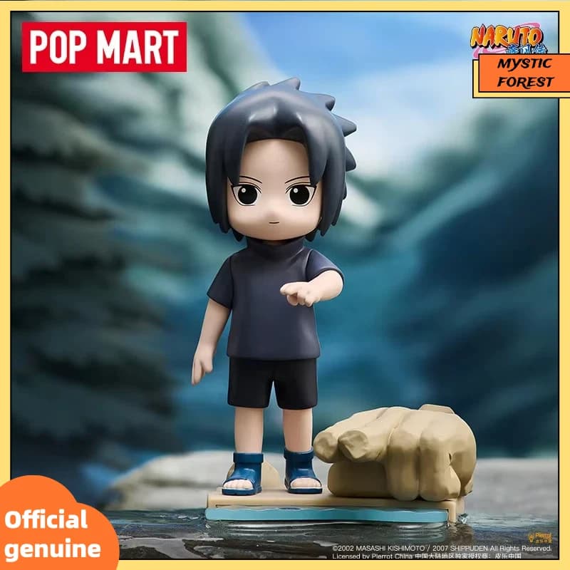 POP MART New Original Naruto Shippuden Childhood Series Trendy Blind Box Desktop Collectible Ornaments Toys Gifts Mystery Box