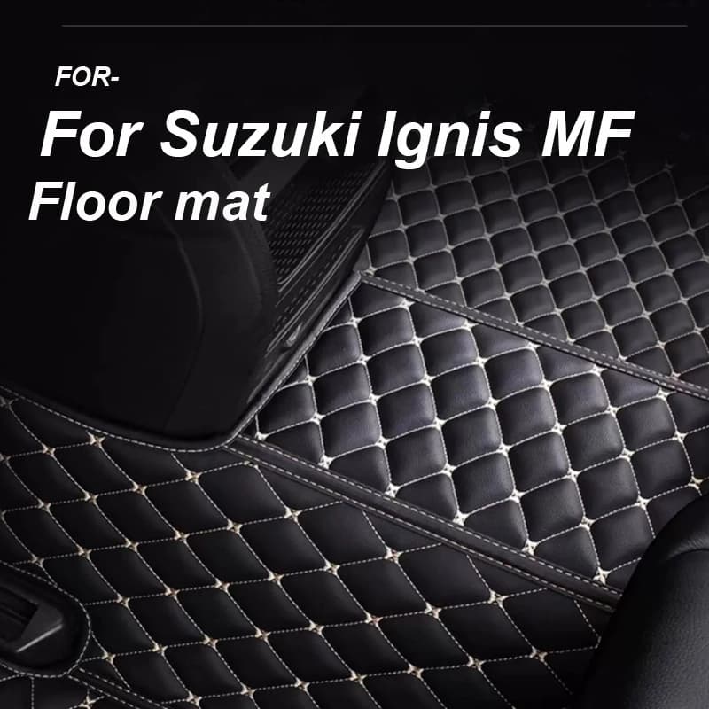 LUXURI Tappetini Per Suzuki Ignis MF 2020 2021 2022 2023 Auto Tappetino In Pelle Durevole Tappeti Tappeti Pad Accessori Auto parti