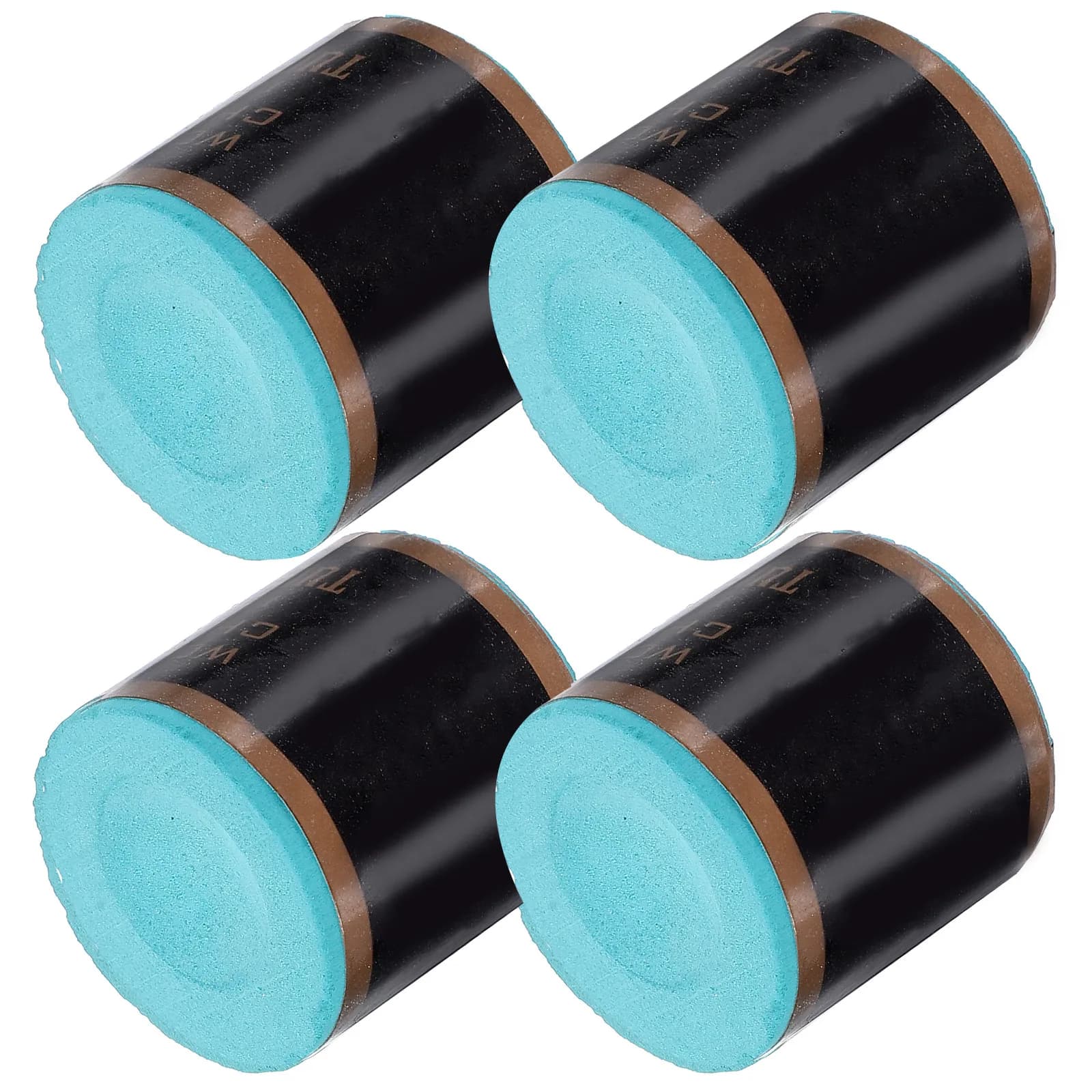 4 Pezzi Gessetti Professionali per Stecca da Biliardo, Indispensabili, Resistenti all'Usura, Rivestimento Liscio che Previene lo Sfaldamento, Accessori per Biliardo