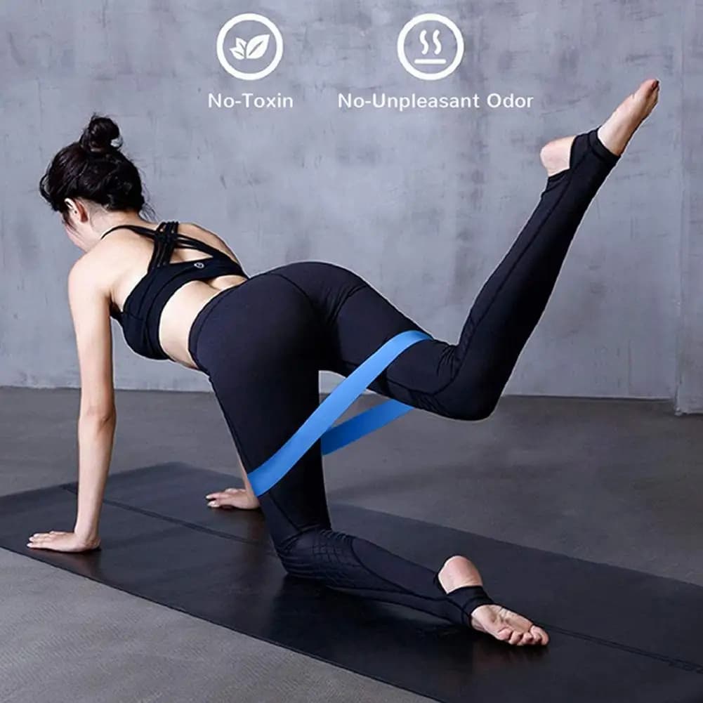 Fitness tool for modeling the body Elastic resistance band for building buttocks Yoga training equipment for men and women Stretching for home