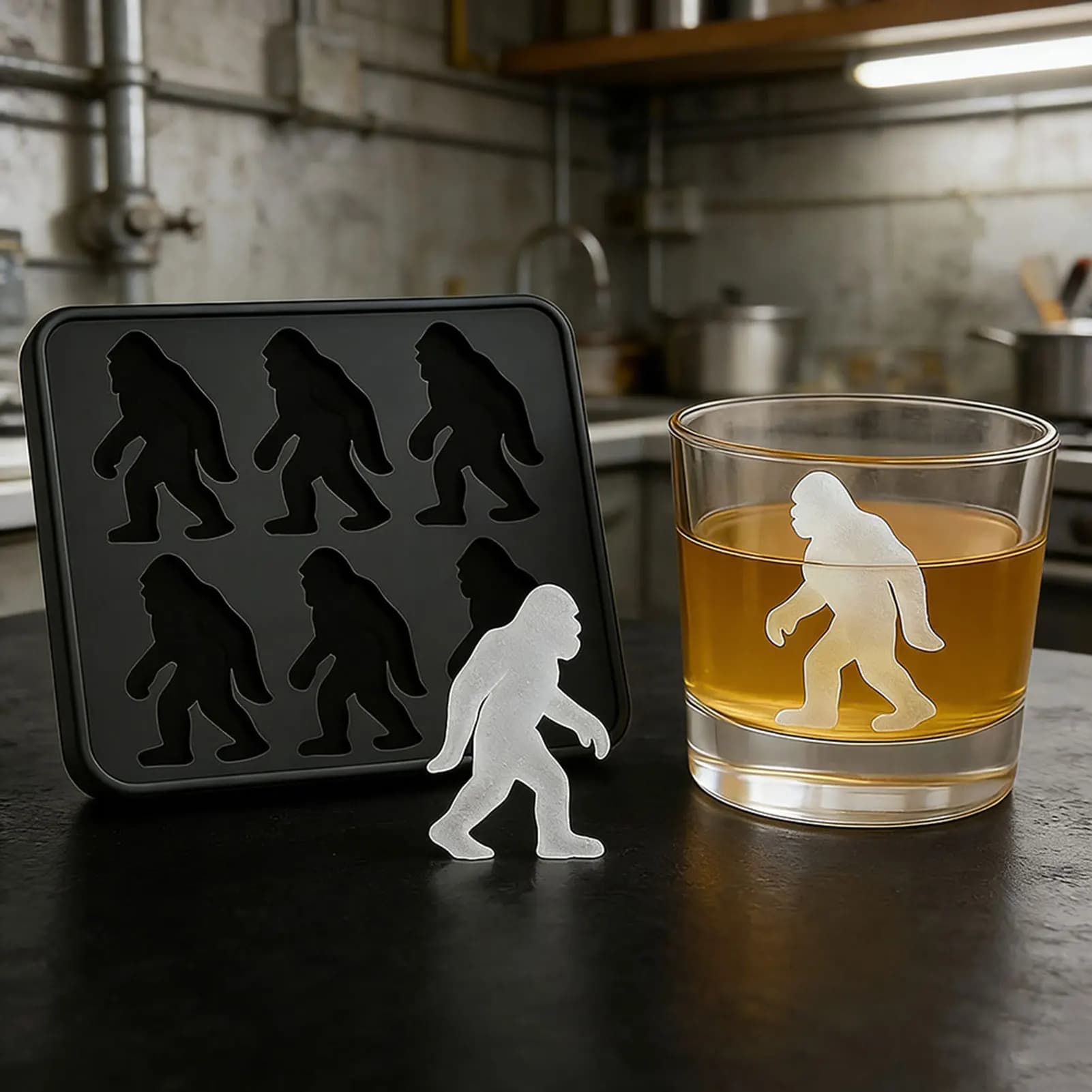 6 griglia stampo per cubetti di ghiaccio in silicone stampo per vassoio grande creatore di cubetti di ghiaccio durevole bar pub vino blocchi di ghiaccio creatore bicchieri forniture da cucina