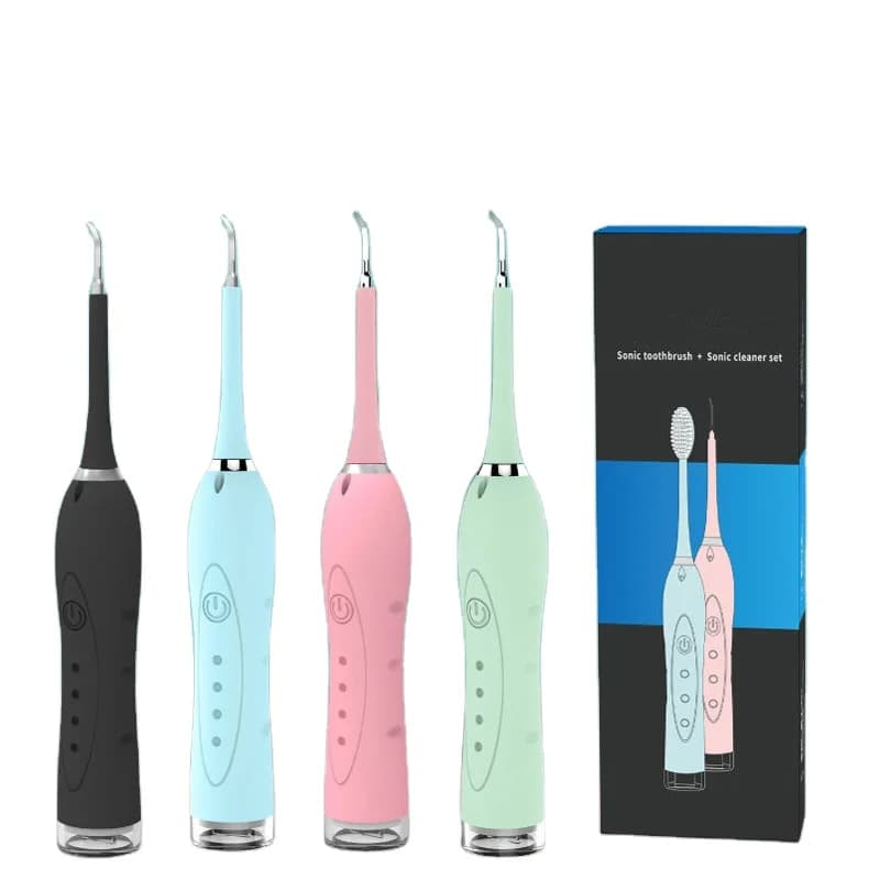 New Teeth Whitening Machine Kit Household Electric Dental Calculus Remover Portable Dental Scaler Sonic Teeth Cleaner