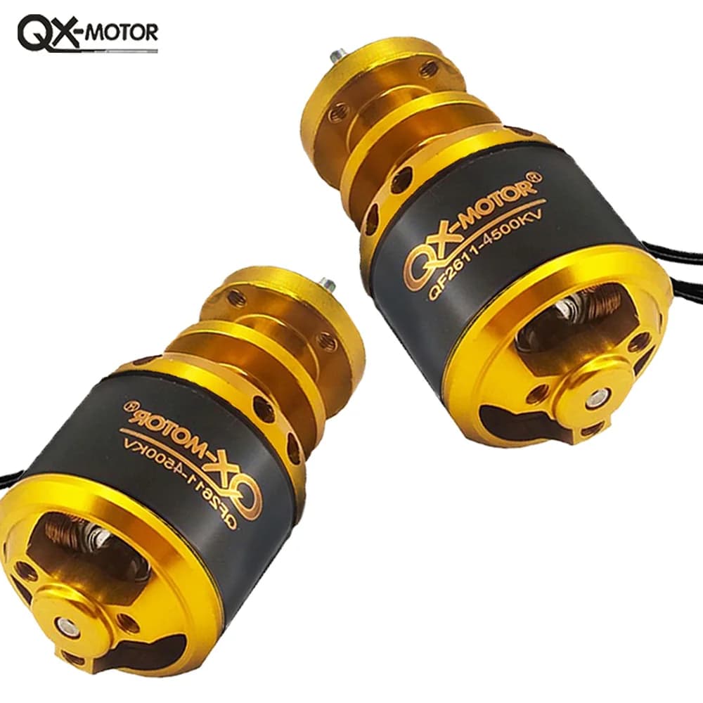 QX-MOTOR QF2611 4500kv 5000KV 3300KV 3S Motore Brushless 64mm Ventola Canalizzata Jet EDF Per RC Aereo FAI DA TE Drone Parti Parti di Giocattoli