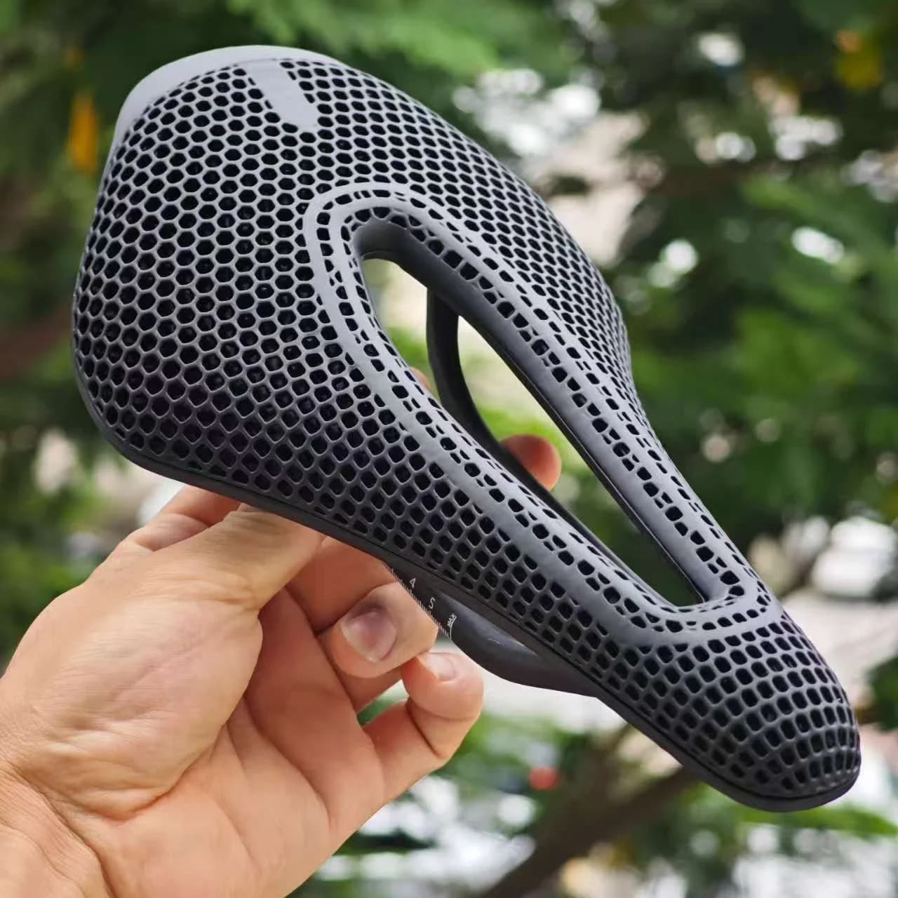 NUOVA sella per bicicletta GOLDIX con stampa 3D in carbonio ultraleggera per autostrada MTB sella da corsa cuscino per bicicletta comfort traspirante parti della bici