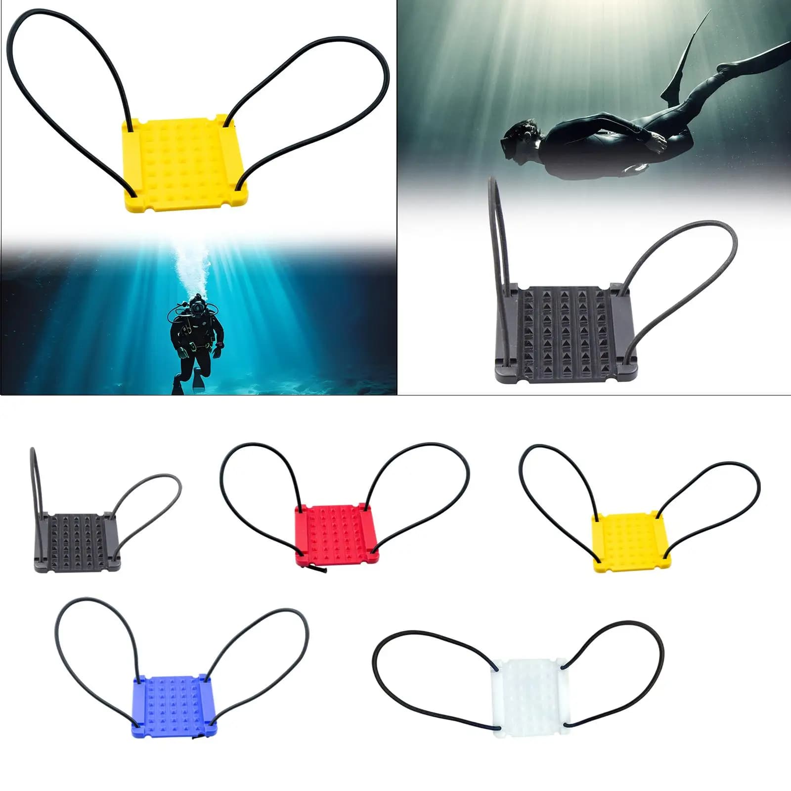 Diving Weight Fixing Plate Wear Resistant for Outdoor Underwater Snorkeling