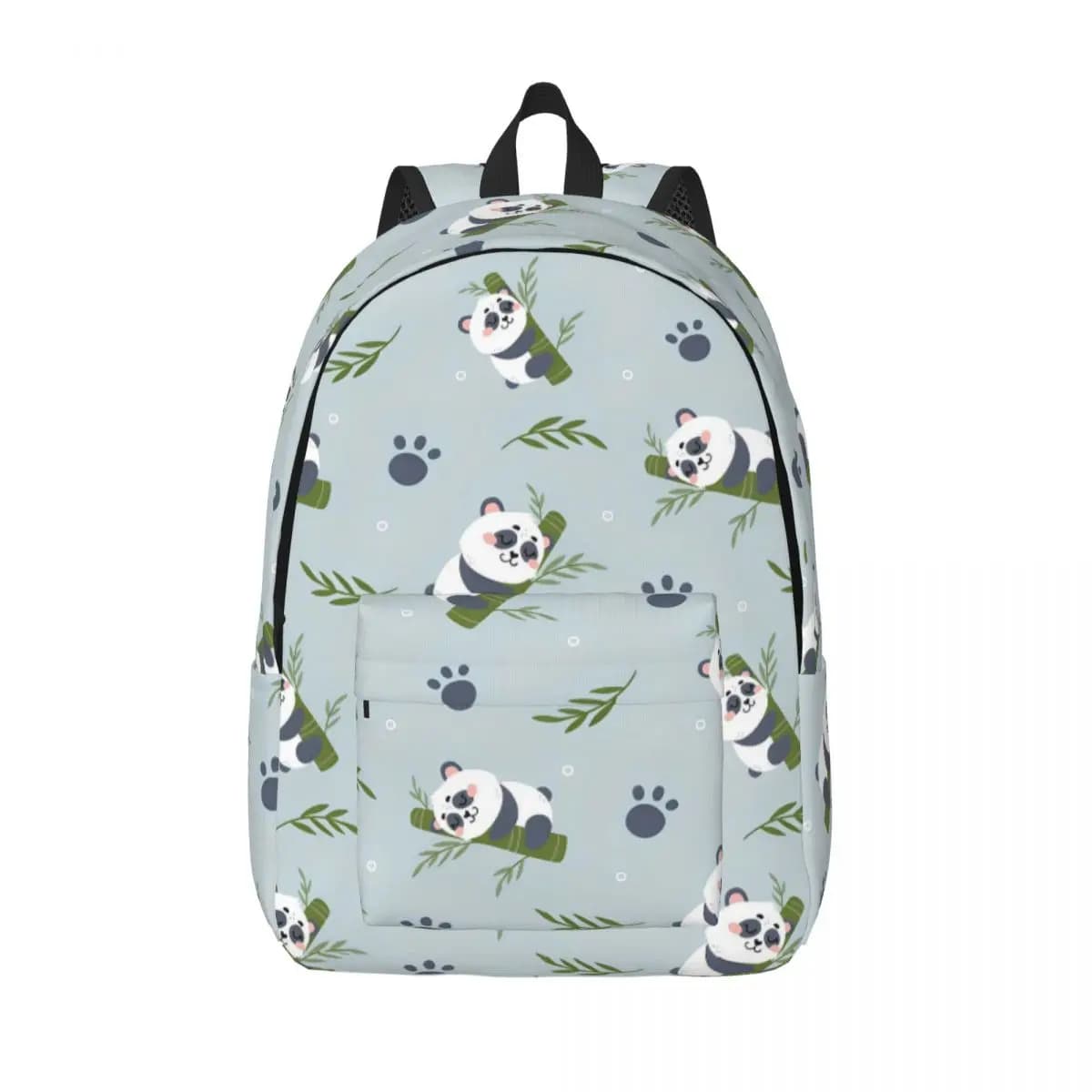 Zaino per adolescenti con motivo Panda Paw, regalo per studenti, zaino da lavoro per uomo e donna, borse in tela per computer portatile