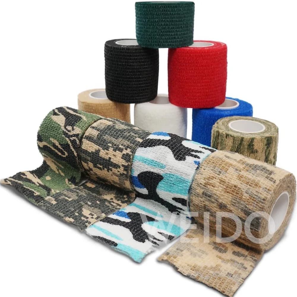 Benda autoadesiva Stealth Wrap - Nastro mimetico impermeabile per caccia, supporto per dita/caviglie e pronto soccorso medico