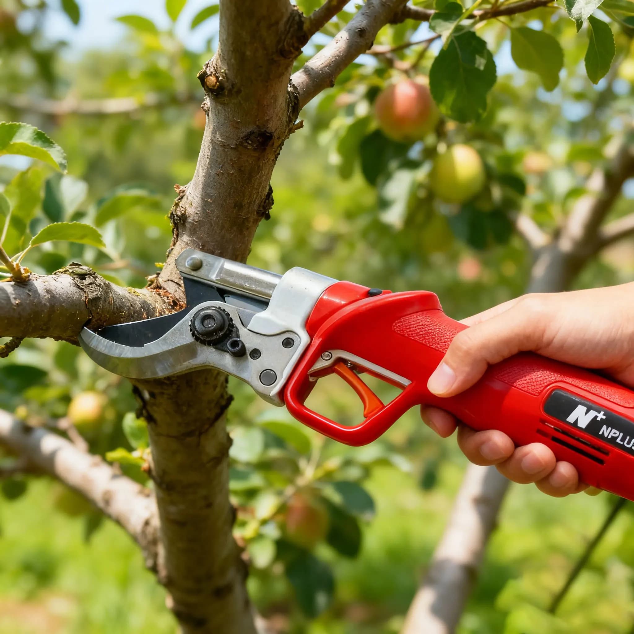 Electric Power Scissors with Innovative Technology, Professional Garden Equipment, High Efficiency Lithium Scissors