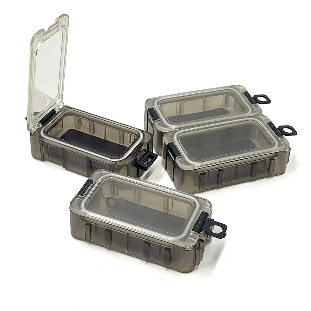 1 piece cube fishing gear box, removable, freely assemble, fishing gear boxes, waterproof box for fishing gear