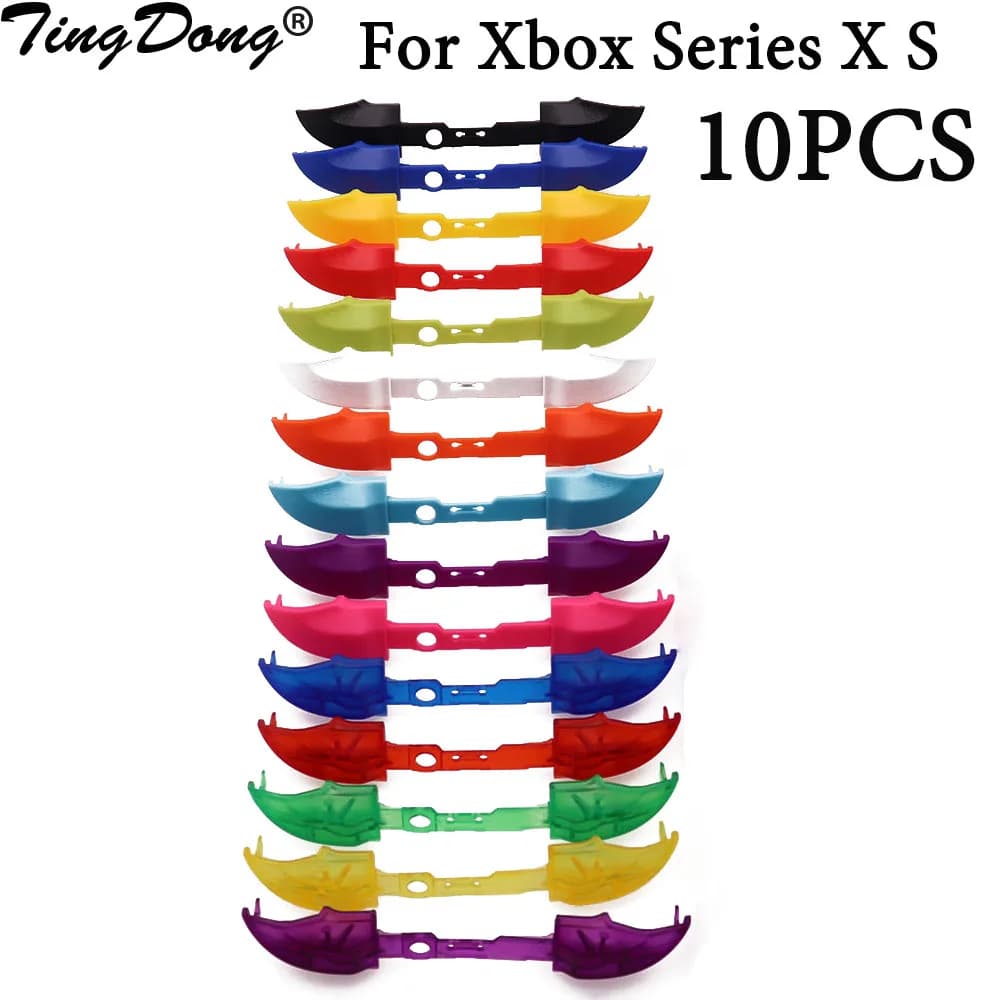10 pz per Xbox Series X S RB LB pulsante di attivazione tasti Controller Gamepad colorato LR paraurti tastiera accessori di ricambio