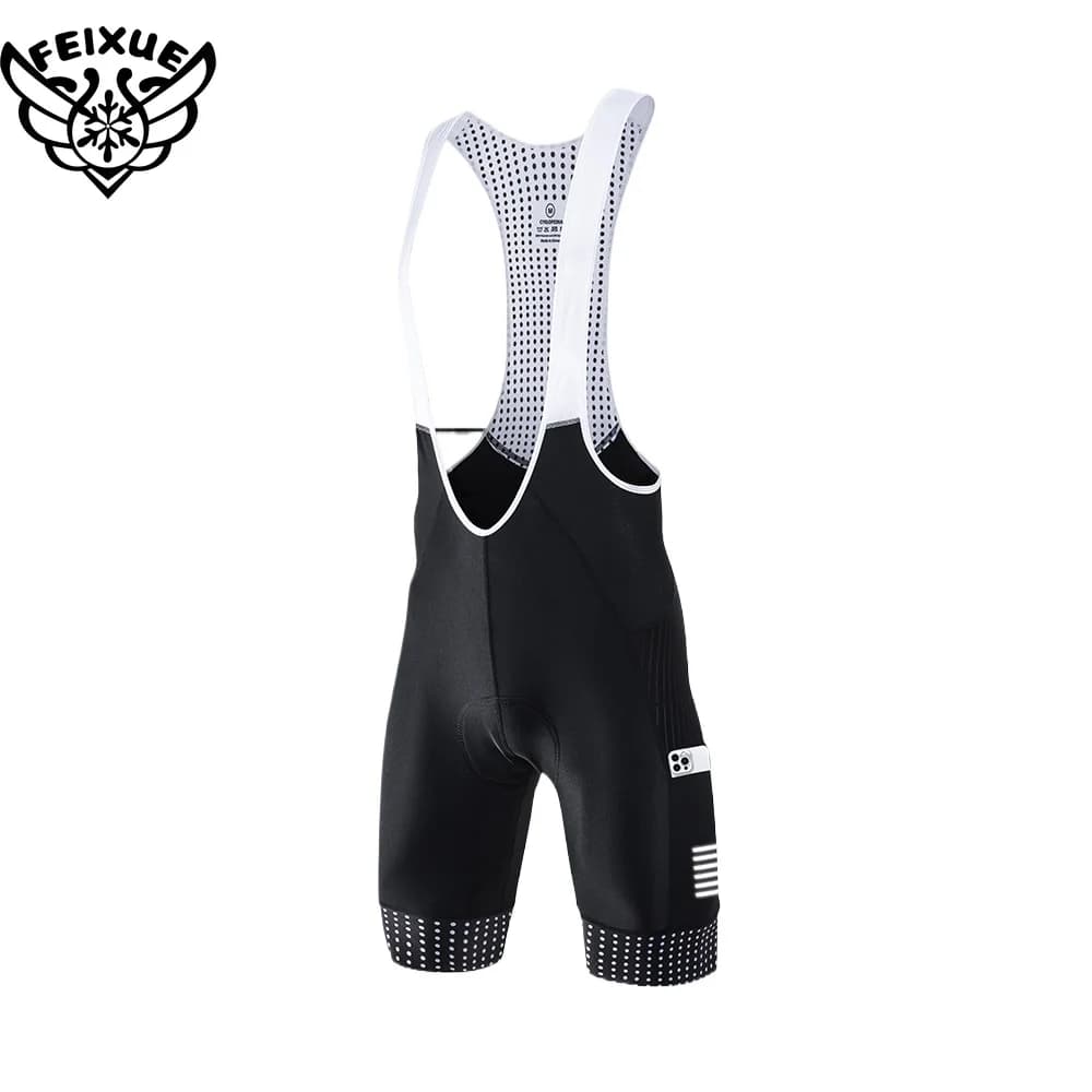 Pantaloncini con bretelle da ciclismo da uomo Pantaloncini da ciclismo con imbottitura interfaccia 7H Pro MTB Calzamaglia da bici da strada Bretelle Ciclismo Masculino Bretelle da equitazione