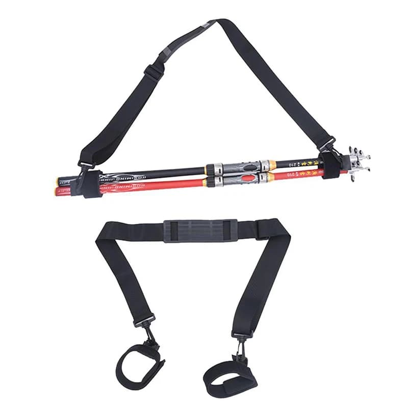 Luya Pole Straps Fishing Rod Shoulder Straps Fishing Rod Straps Fishing Rod Portable Rod Straps Shoulder Straps