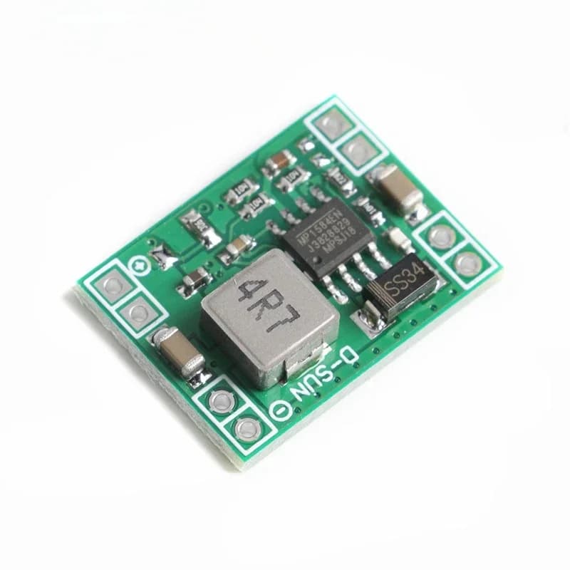 5PCS Modulo di alimentazione step down DC-DC di dimensioni ultra-piccole MP1584EN 3A Convertitore buck regolabile per arduino Sostituisci LM2596